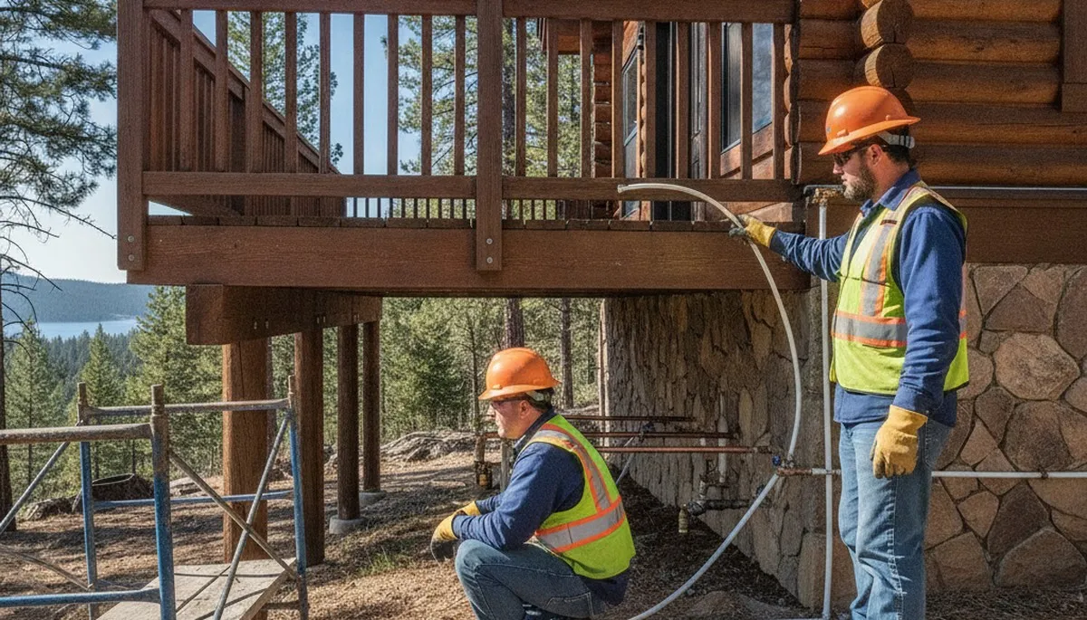 Redding, CA plumbing repair service van for emergency leak and drain repairs