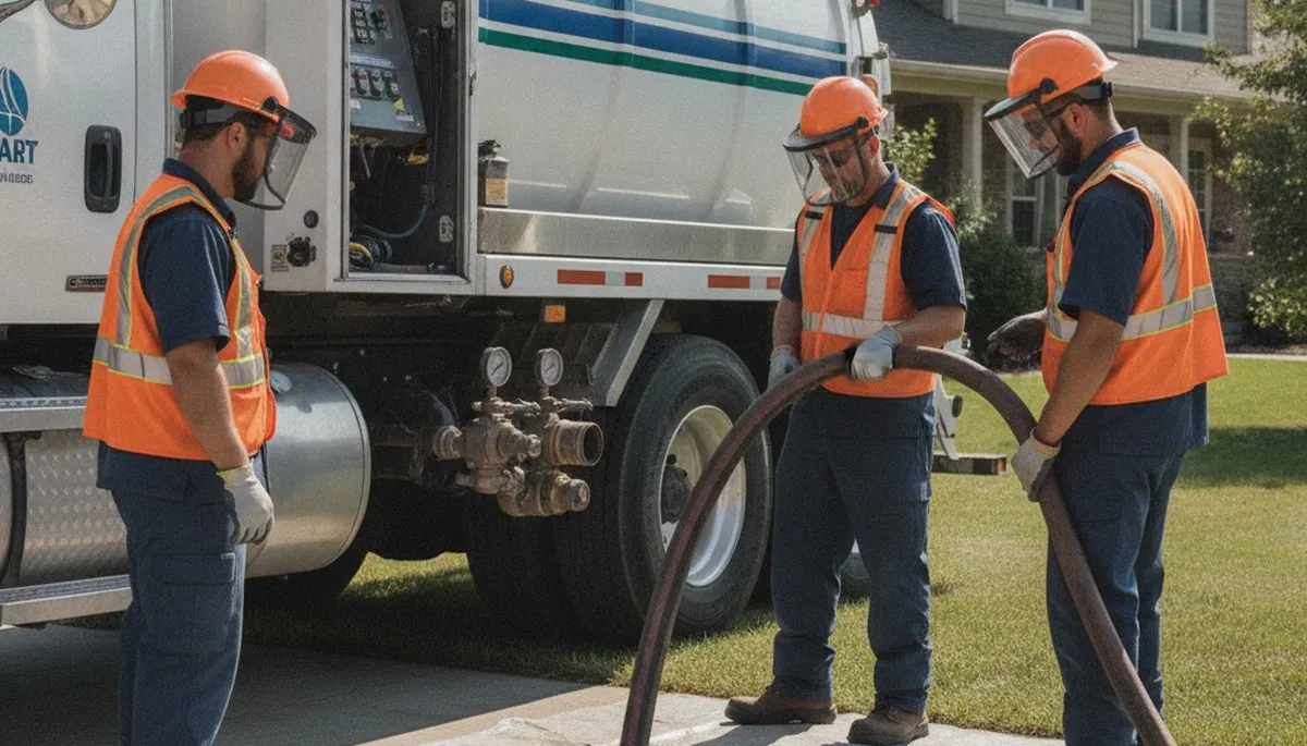 Septic pumping service for Redding, CA homes by local plumbers