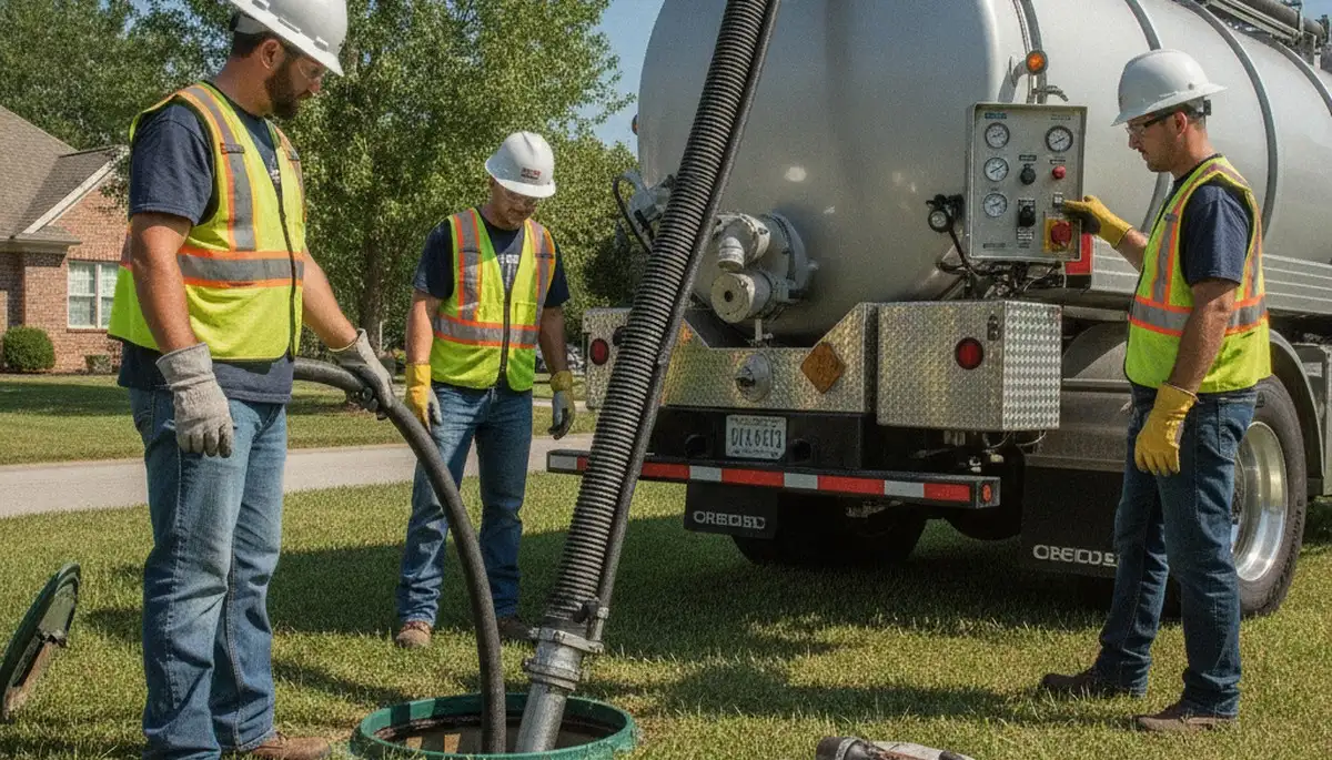 Septic pumping service in Redding, CA for clean, reliable residential plumbing maintenance