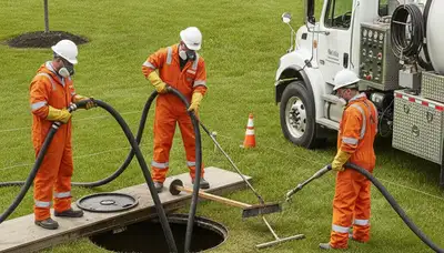 Septic tank cleaning service for Redding, CA homes by On Call Plumbers