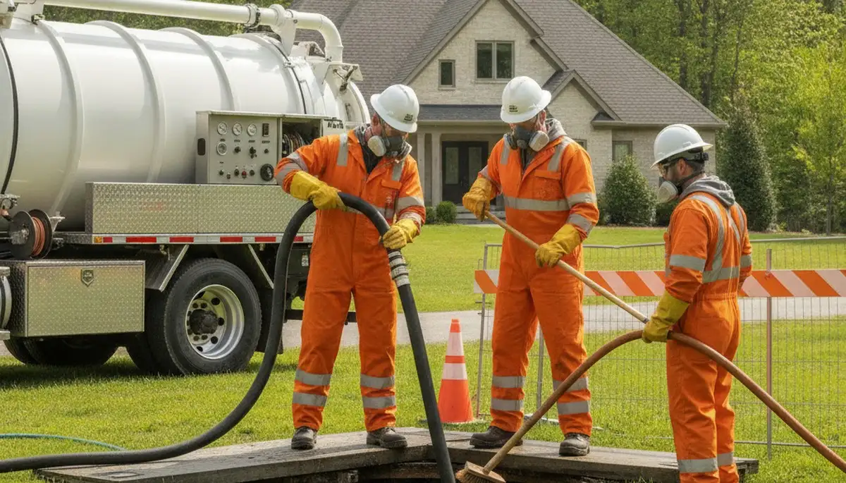 Septic tank cleaning service for Redding, CA homes by On Call Plumbers